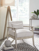 Warmstead Furniture - Ashley Furniture - Dalenville Accent Chair - Accent Chair / Platinum - A3000335